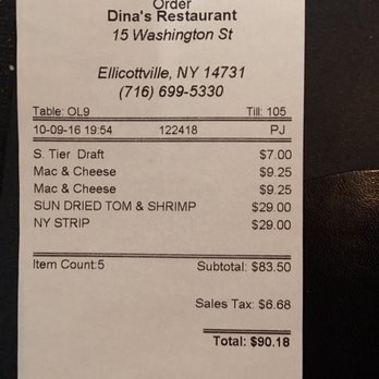 Dina Restaurant Ellicottville Ny Menu Dina Restaurant Ellicottville Ny Menu