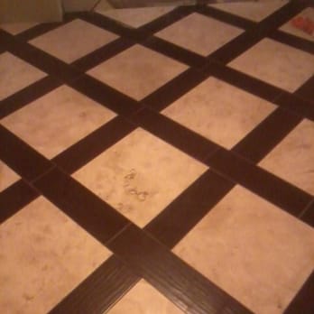 Travertine Tile With Wood Border Yelp Travertine Tile With Wood Border Yelp