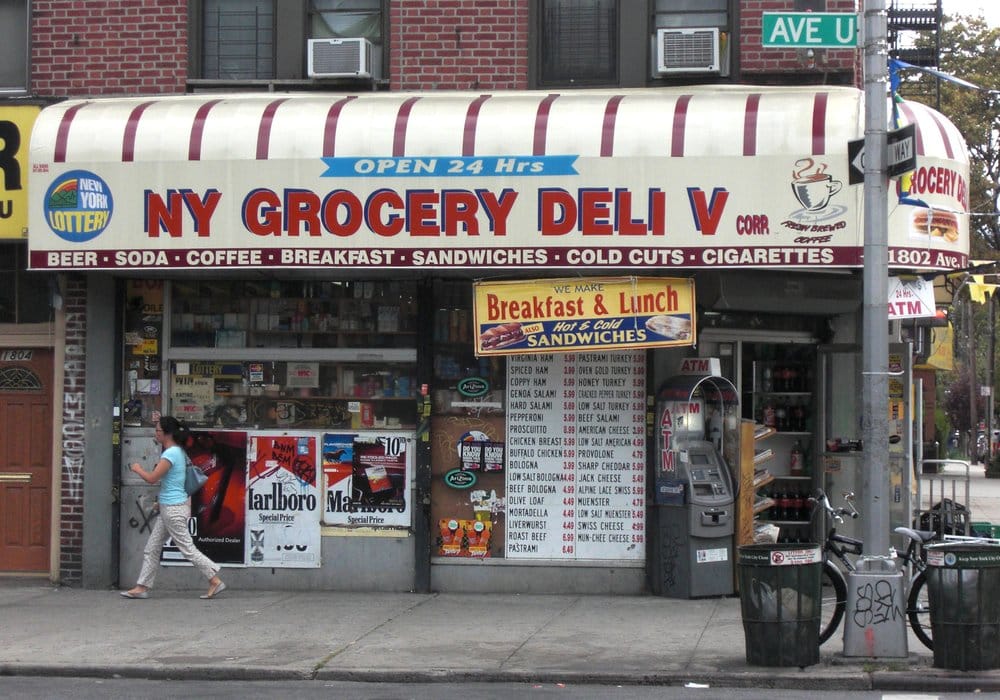 NY Grocery Deli V Grocery 1802 Ave U, Sheepshead Bay, Brooklyn, NY