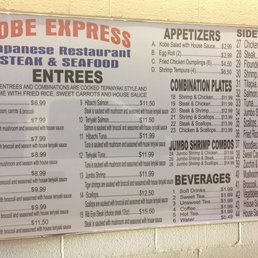 Kobe Express Atoka Ok : Online Menu of Kobe Express Restaurant, Atoka ...