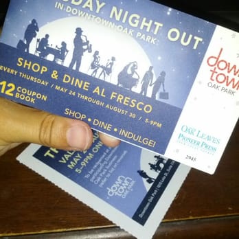 Oaks park discount coupons