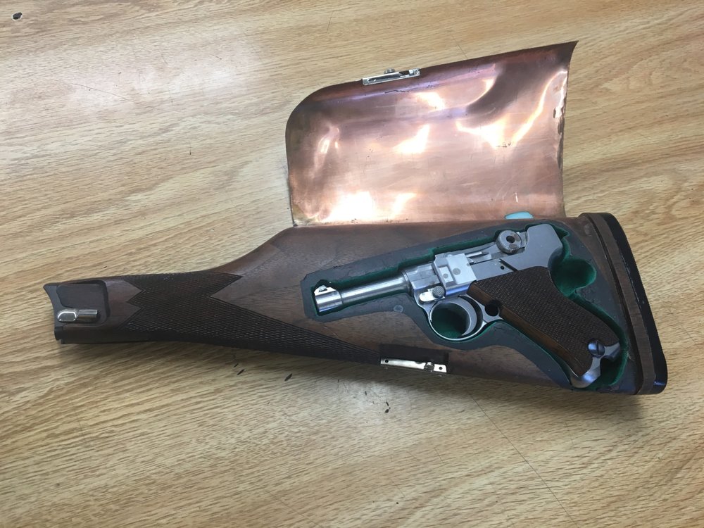 krausewerk re creates the littlest luger 32 acp baby luger 9mm