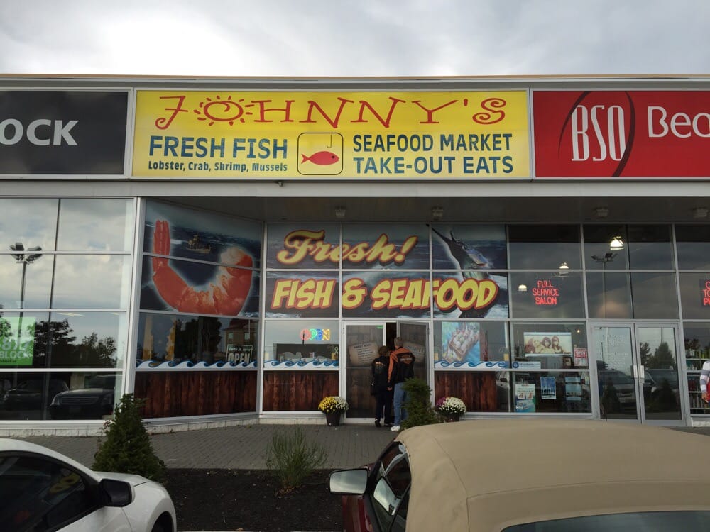 Johnny's Fresh Fish & Seafood Logo