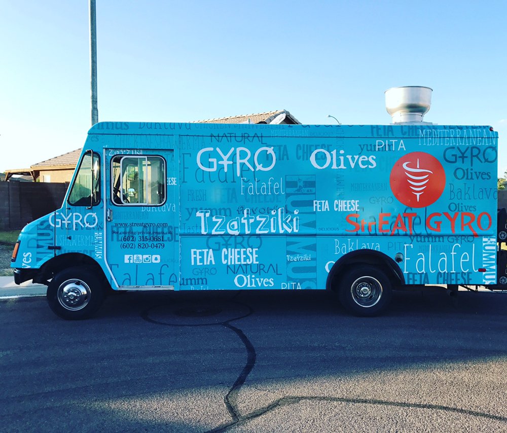 StrEAT Gyro Food Trucks Peoria, AZ Restaurant Reviews Phone