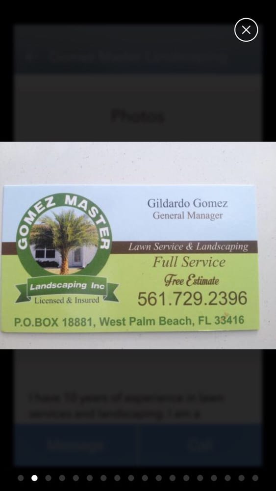 Gomez Master Landscaping