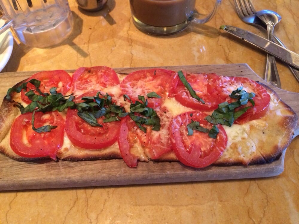 Tomato and Basil Flatbread from Skinnylicious Menu Yelp