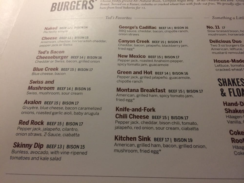 Ted’s Montana Grill 101 Photos & 198 Reviews Traditional American