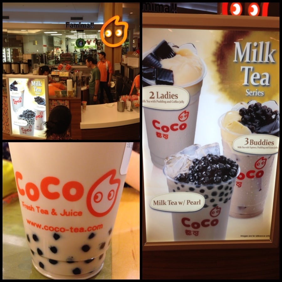Coco milk tea with boba Yelp