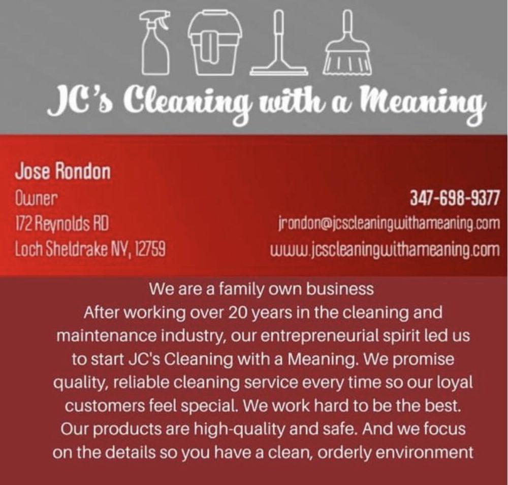 JC's Cleaning With A Meaning