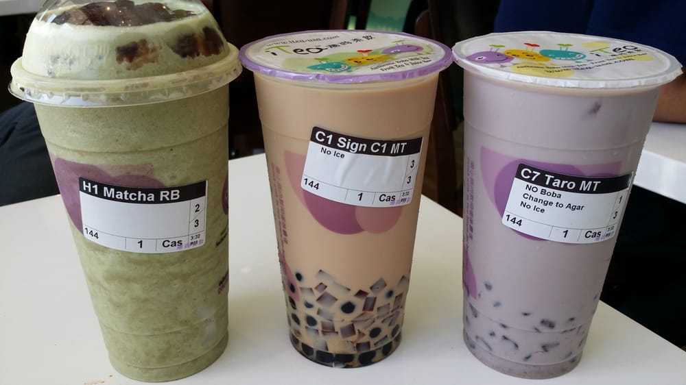 Japanese Matcha Red Bean Summer Frosty (L), Signature C-1 ...