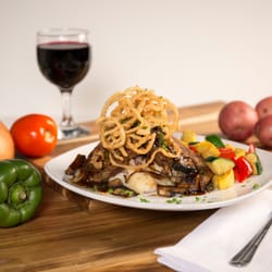 photo of colonial cafe elgin il united states bistro meatloaf paired with - Colonial Cafe Kitchen Sink photo of colonial cafe elgin il united states bistro meatloaf paired with - Colonial Cafe Kitchen Sink