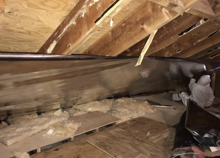 Oak Attic Cleaning
