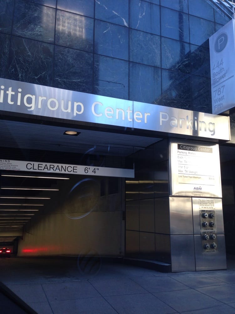 This is the parking structure! Very tiny and easy to miss ...