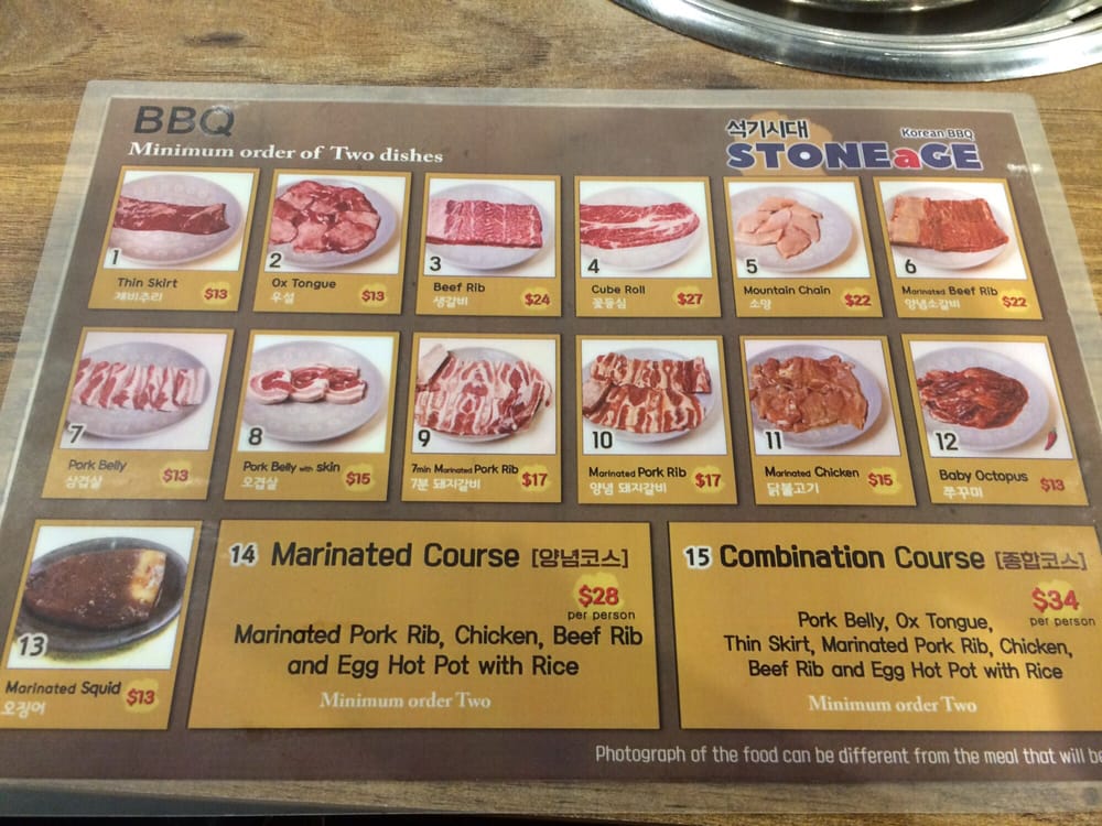 Stoneage Korean Bbq Korean 6 Chatham Rd, West Ryde New South Wales