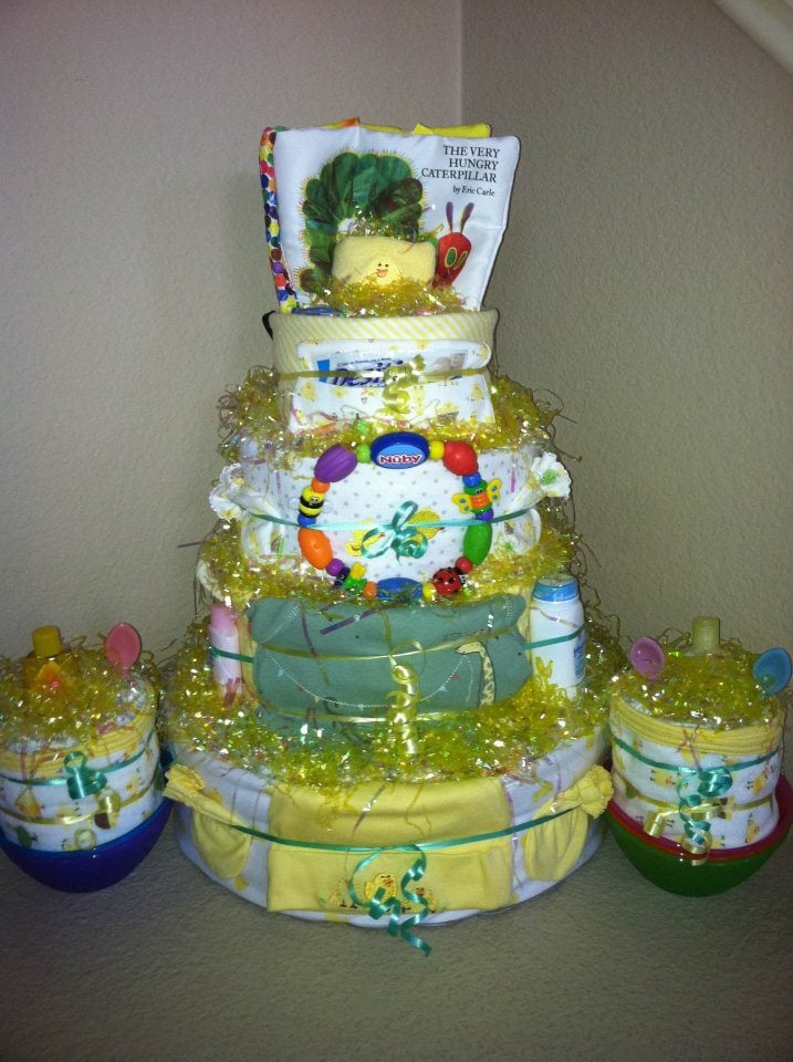 Baby Diaper Cakes San Diego Baby Diaper Cakes San Diego