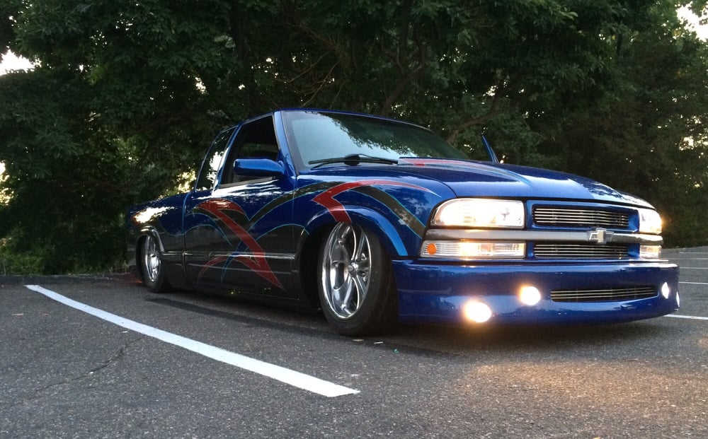 2003 Chevy S10 Lowered To The Ground Custom Everything From Paint 7 Photos For Carl Mafra S Auto Body Repair