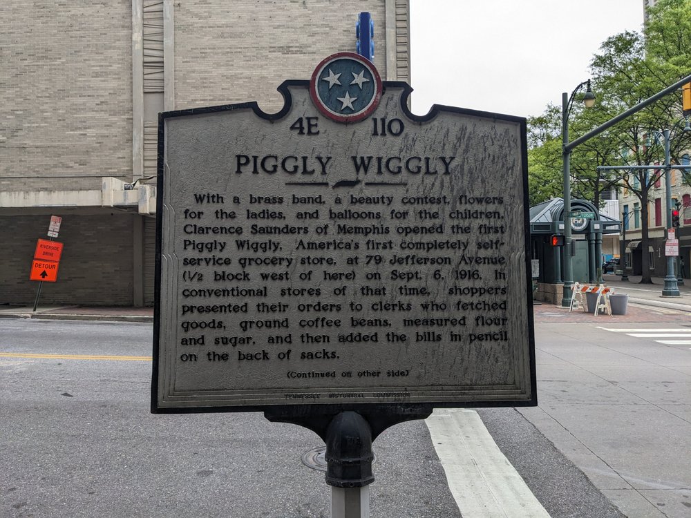 Piggly Wiggly Historical Marker