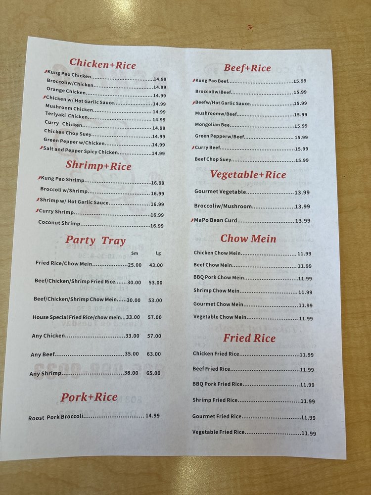 Pekking Chinese Fast Food