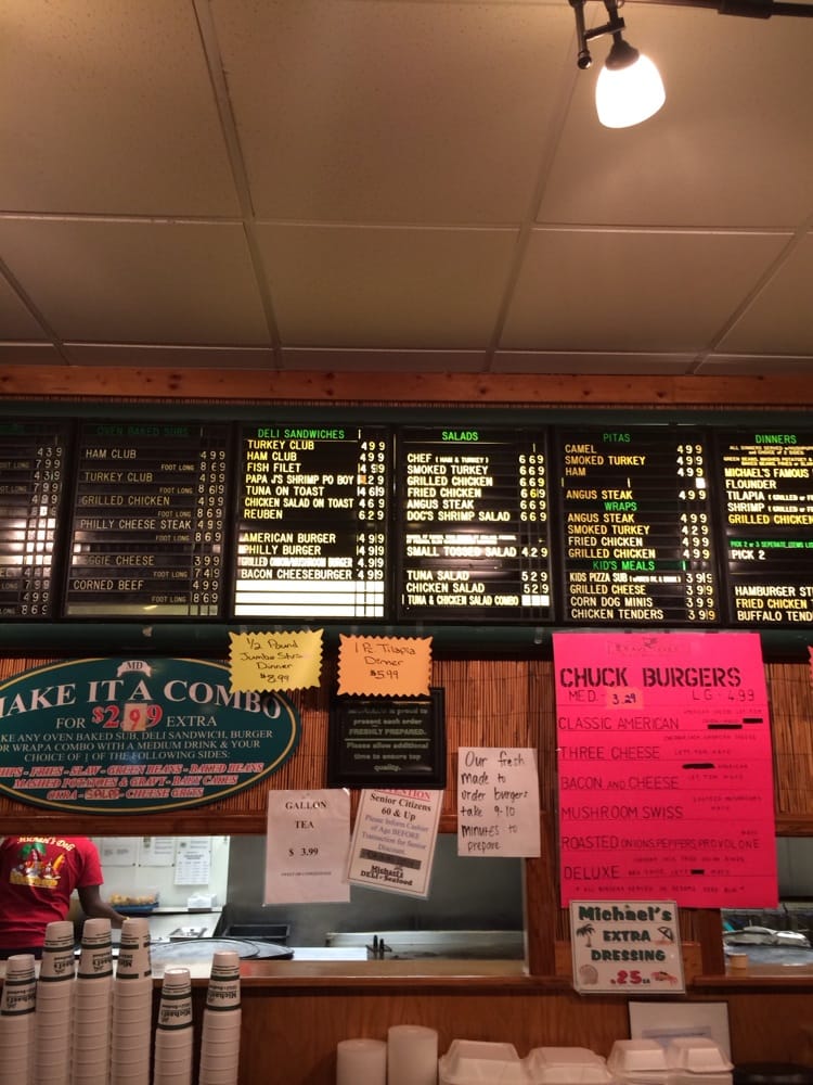 Michael’s Deli & Seafood 10 Reviews Delis 4601 Altama Ave