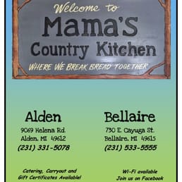Mama S Kitchen E Cayuga St Bellaire Mi Mama S Kitchen E Cayuga St Bellaire Mi