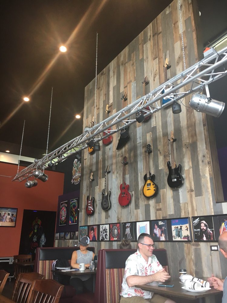 Great Rock Themed Wall Decor Yelp Photo Of Classic Rock Coffee Omaha Ne United States Great Themed