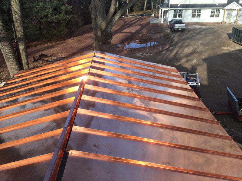Standing Seam Copper Roof Installation Morristown Nj Yelp Photo Of Lgc Roofing Lawrenceville Nj United States Standing Seam Copper Roof
