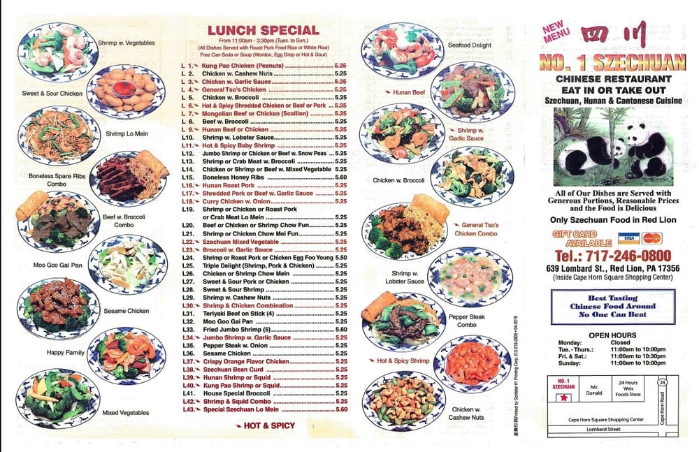 Number One Szechuan
