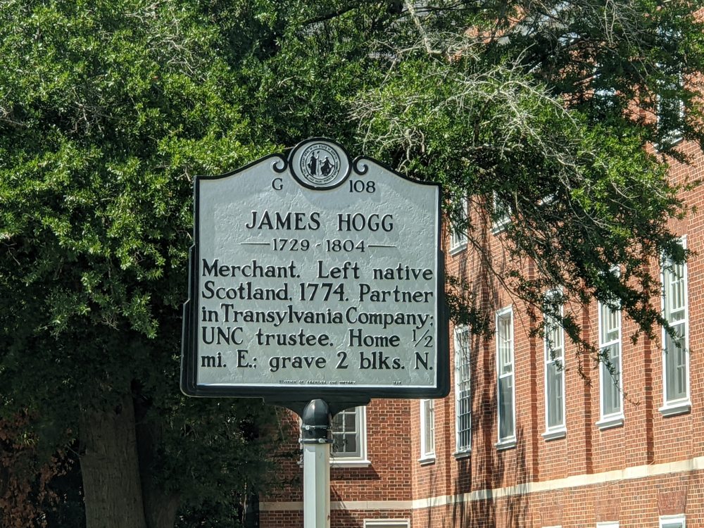James Hogg Historical Marker