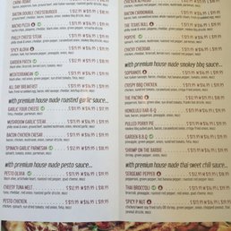Rustic Slice Pizza Kitchener Menu Rustic Slice Pizza Kitchener Menu