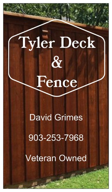 Tyler Deck and Fence