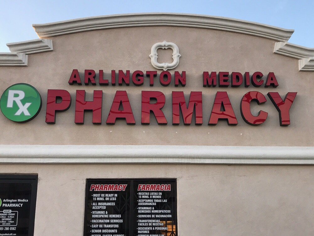 Arlington Medica Pharmacy Drugstores 8207 Arlington Ave, Riverside