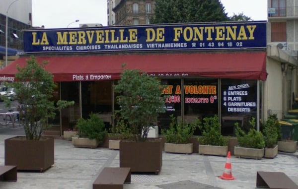 La Merveille de Fontenay CLOSED French 2 avenue de ~ La Poste Fontenay Sous Bois La Merveille de Fontenay CLOSED French 2 avenue de ~ La Poste Fontenay Sous Bois