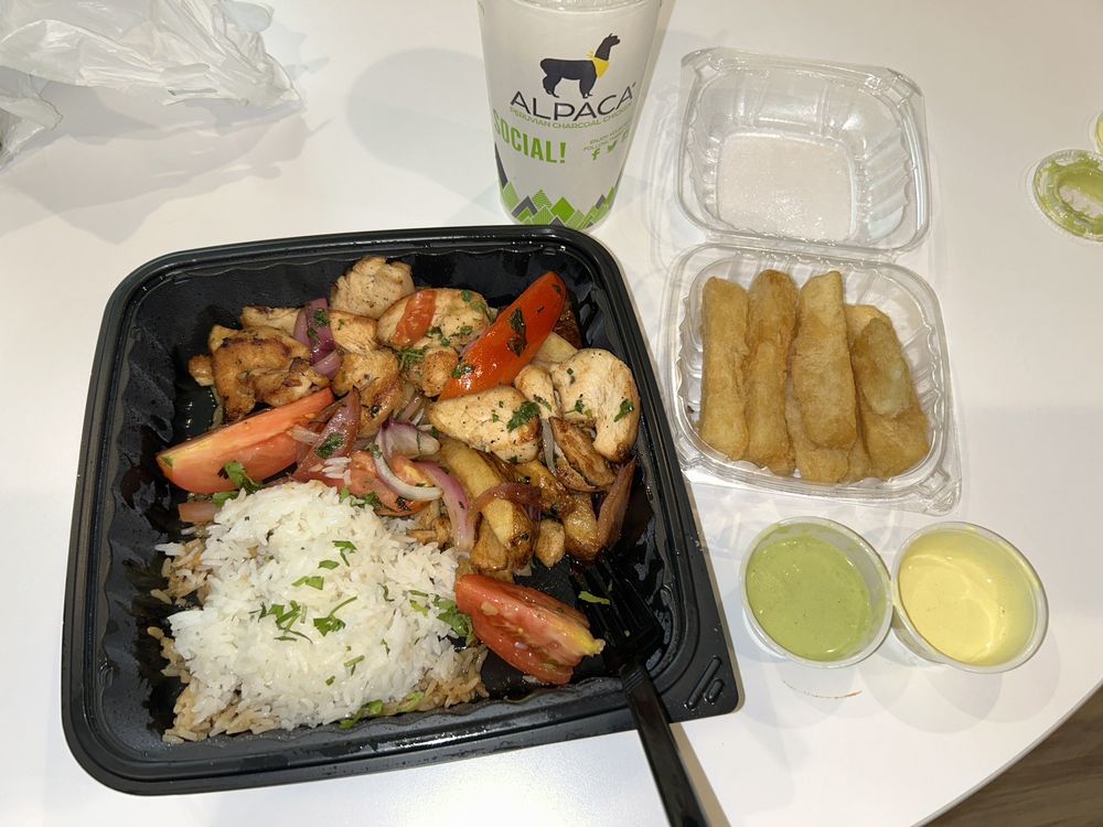 Alpaca Peruvian Charcoal Chicken