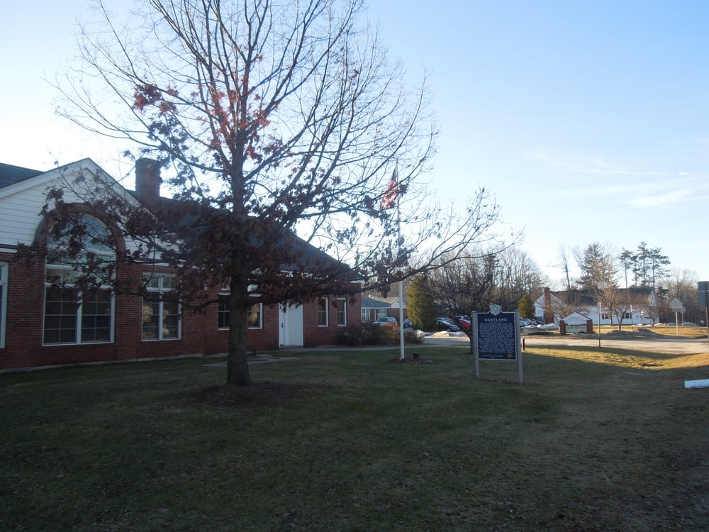 Hartland Historical Marker Landmarks & Historical Buildings 22 S Rd