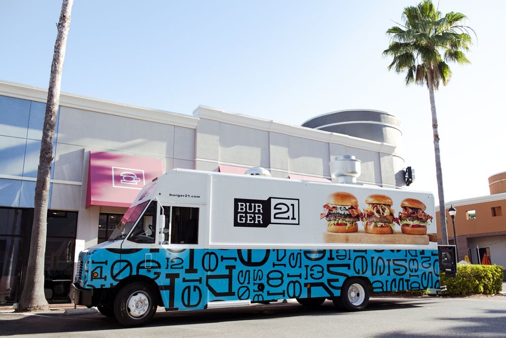 Burger 21 Tampa Bay Food Truck