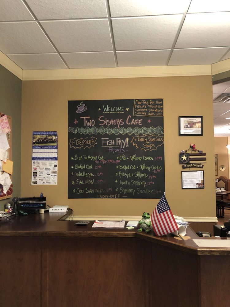 Two Sisters Cafe American (Traditional) 1300 Memorial Dr, Watertown