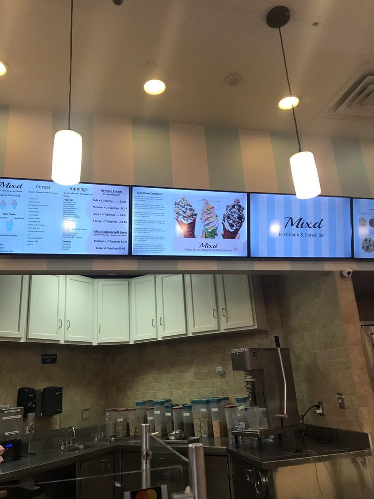Mixd Ice Cream & Cereal Bar