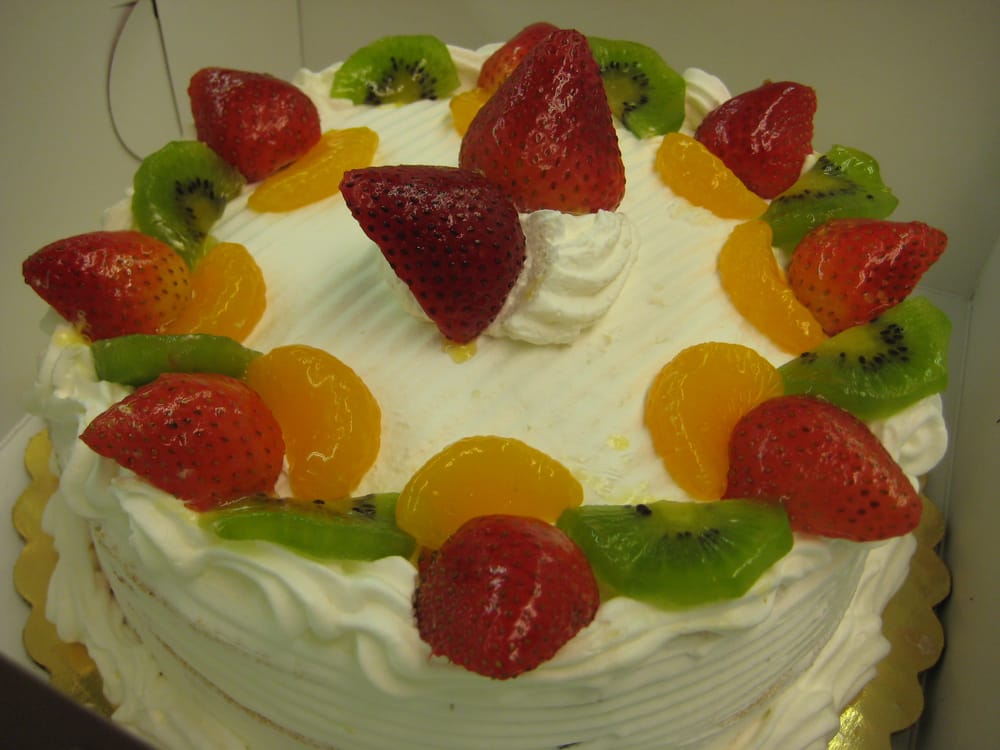 Fruit basket cake Yelp