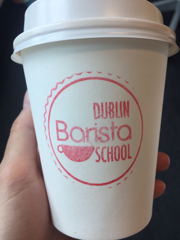 Photo of Dublin Barista School - Dublin, Republic of Ireland. Coffee cup stamp