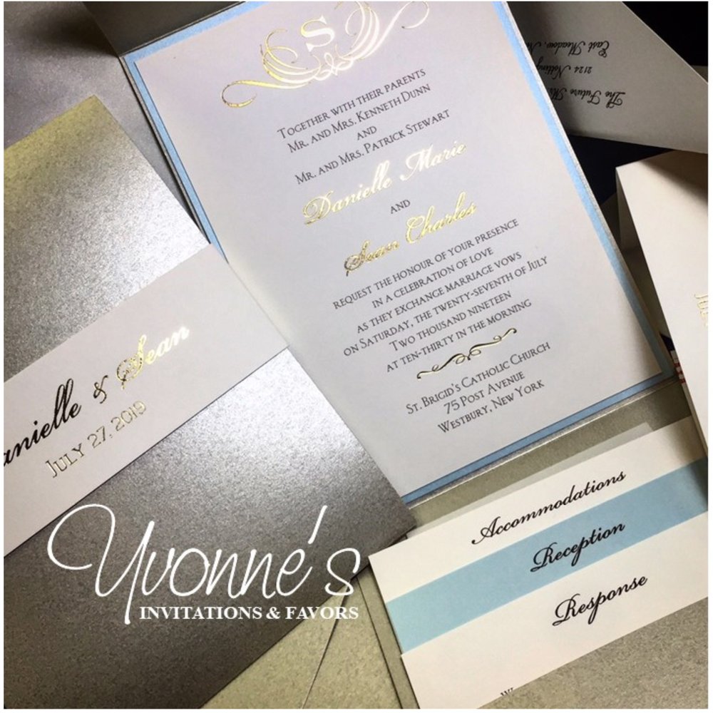 Yvonne's Invitations & Favors