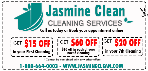 Cleaning service discount coupons