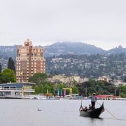 Photo of Lake Merritt - Oakland, CA, United States. Going, going, GONdola!
