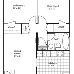 Mariposa Oaks Apartments 17 Photos 7727 7733 Photo Of Mariposa Oaks Apartments Citrus Heights Ca United States Floor Plan