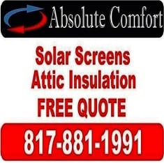 Absolute Comfort Solar Screens