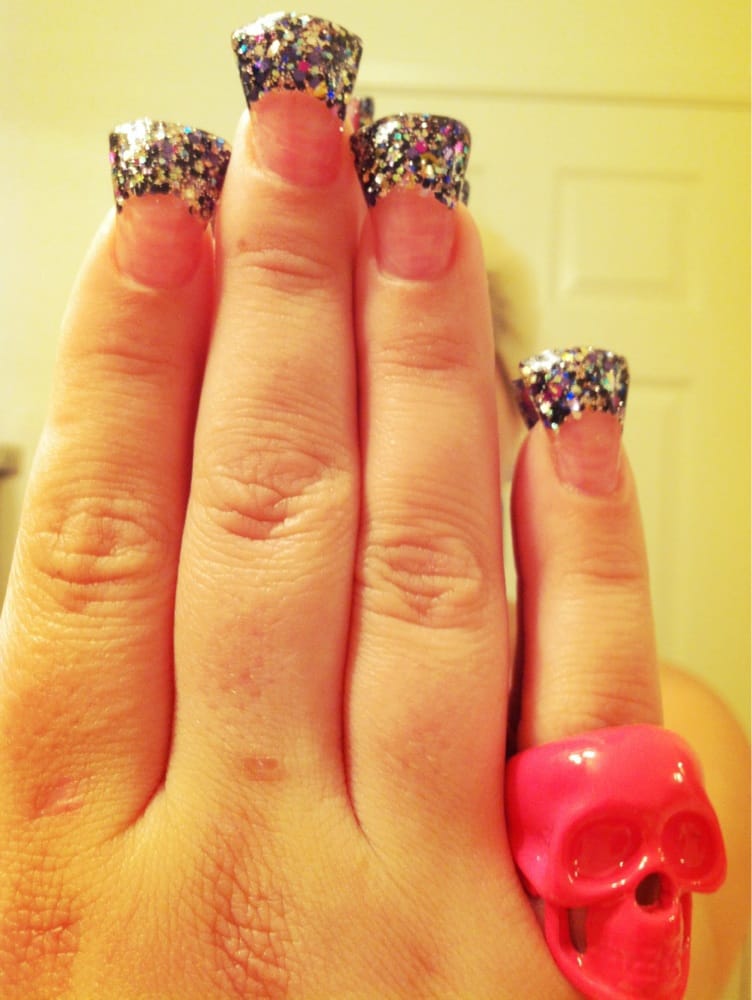 Vivian Does A Fab Job On My Flare Tip Nails Thax Yelp Photo Of Tips Toes Nail Salon National City Ca United States