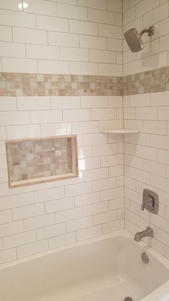New Tub Fixtures Surround And Nook Ceramic Subway Tile New Tub Fixtures Surround And Nook Ceramic Subway Tile
