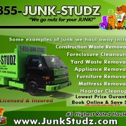 junk studz junk removal hauling 12 reviews junk removal junk removal flyers
