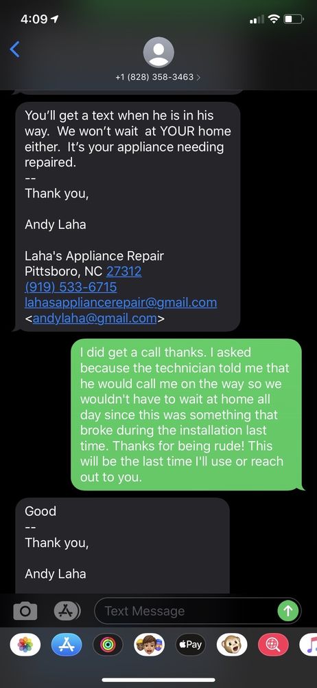 Laha's Appliance Repair