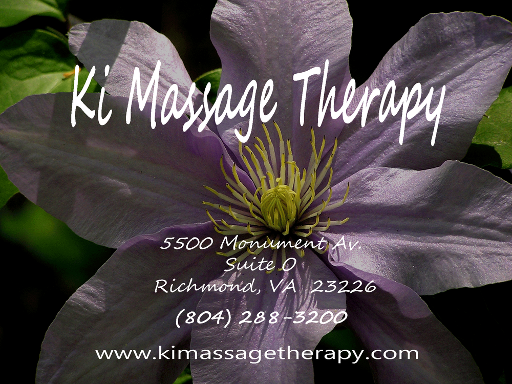 Ki Massage Therapy Massage Therapy 5500 Monument Ave, Near West End
