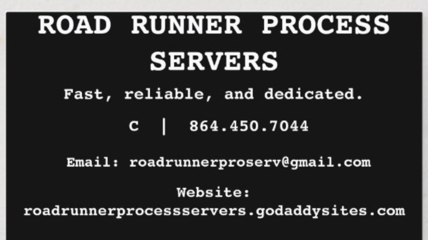 Road Runner Process Servers
